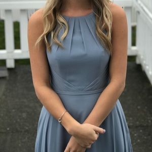 Dusty Blue Formal Dress - Azazie style Melinda